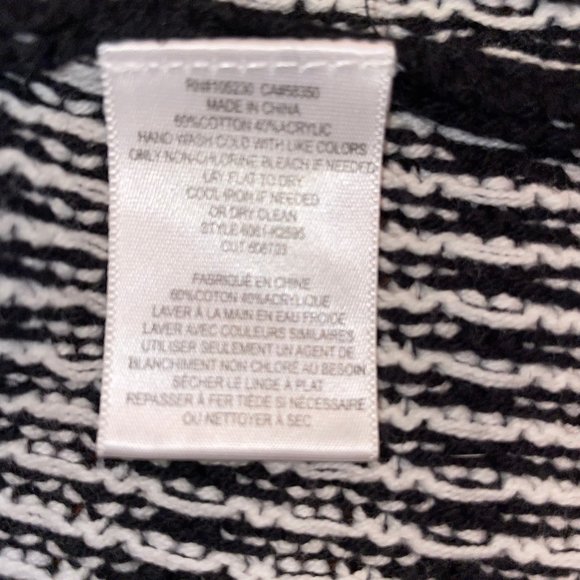 Joie Long Chunky Knit Cotton Blend Sweater Size L Comfy Oversized Tunic - Picture 9 of 11